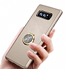 Xundd Vette Series Samsung Galaxy Note 8 Silikon Kenarl Siyah Deri Klf - Resim: 3