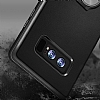 Xundd Vette Series Samsung Galaxy Note 8 Silikon Kenarl Siyah Deri Klf - Resim: 2