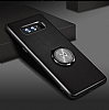 Xundd Vette Series Samsung Galaxy S8 Plus Silikon Kenarl Siyah Deri Klf - Resim: 5