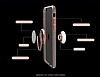 Zhuse Samsung Galaxy S8 Selfie Yzkl Siyah Kenarl effaf Silikon Klf - Resim: 1