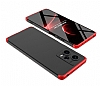 Zore GKK Ays Xiaomi Redmi Note 12 5G 360 Derece Koruma Siyah Rubber Klf - Resim: 5