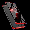 Zore GKK Ays Xiaomi Redmi Note 12 5G 360 Derece Koruma Siyah-Mavi Rubber Klf - Resim: 6