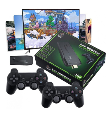 2.4G Kablosuz Oyun Konsolu – 4K Ultra HD Game Stick M8 - 1