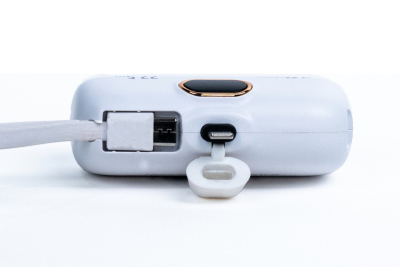 4Berry 5000 mAh Mini Lightning Powerbank | Tak-Çalıştır | Type-C Dahili Kablolu - 7