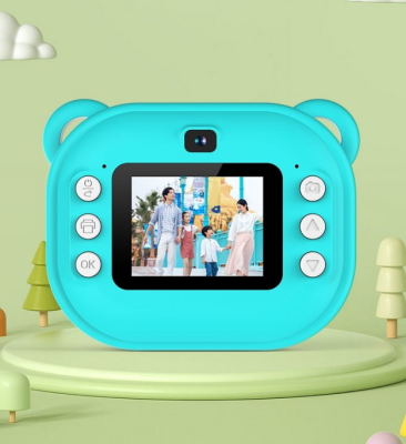 4Berry Mini Termal Yazıcılı Dijital Çocuk Kamerası-Anında Fotoğraf - 4
