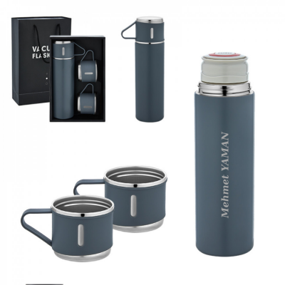 5337 Çelik 3'Lü Termos Set 500ml - 3