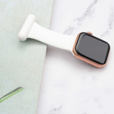 Apple Watch Taşınabilir Askı Aparatı Beyaz 38-40 mm - 2