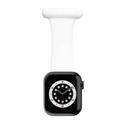 Apple Watch Taşınabilir Askı Aparatı Beyaz 42-44 mm - 1