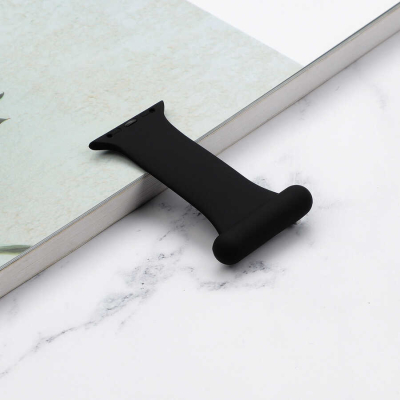 Apple Watch Taşınabilir Askı Aparatı Siyah 42-44 mm - 4