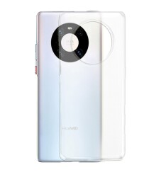 Dafoni Aircraft Huawei Mate 40 Pro Ultra İnce Şeffaf Silikon Kılıf - Dafoni