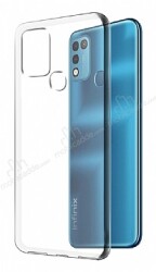 Dafoni Aircraft Infinix Smart 5 Ultra İnce Şeffaf Silikon Kılıf - Dafoni