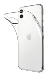 Dafoni Aircraft iPhone 11 Ultra İnce Şeffaf Silikon Kılıf - 1