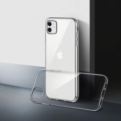 Dafoni Aircraft iPhone 11 Ultra İnce Şeffaf Silikon Kılıf - 3