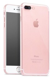 Dafoni Aircraft iPhone 7 Plus / 8 Plus Ultra İnce Şeffaf Silikon Kılıf - Dafoni