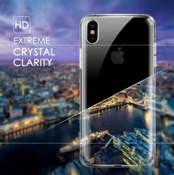 Dafoni Aircraft iPhone X / XS Ultra İnce Şeffaf Silikon Kılıf - 2