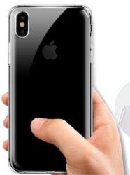 Dafoni Aircraft iPhone X / XS Ultra İnce Şeffaf Silikon Kılıf - 3