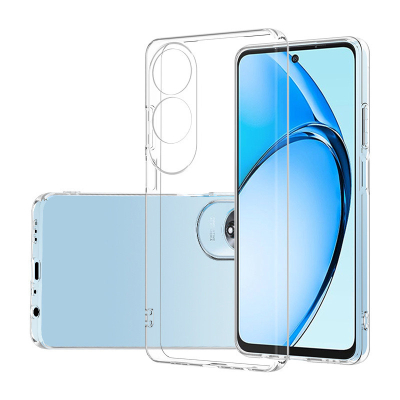 Dafoni Aircraft Oppo A60 Ultra İnce Şeffaf Silikon Kılıf - 1