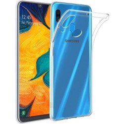 Dafoni Aircraft Samsung Galaxy A20S Ultra İnce Şeffaf Silikon Kılıf - Dafoni