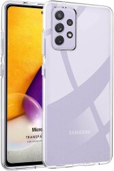 Dafoni Aircraft Samsung Galaxy A52s 5G Ultra İnce Şeffaf Silikon Kılıf - Dafoni