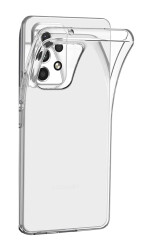 Dafoni Aircraft Samsung Galaxy A53 5G Ultra İnce Şeffaf Silikon Kılıf - Dafoni