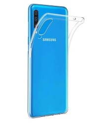 Dafoni Aircraft Samsung Galaxy A70 Ultra İnce Şeffaf Silikon Kılıf - Dafoni