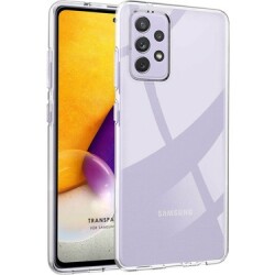 Dafoni Aircraft Samsung Galaxy A73 Ultra İnce Şeffaf Silikon Kılıf - Dafoni