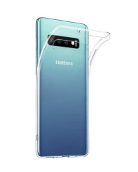 Dafoni Aircraft Samsung Galaxy S10 Ultra İnce Şeffaf Silikon Kılıf - Dafoni