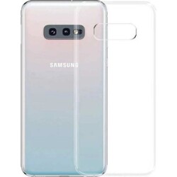 Dafoni Aircraft Samsung Galaxy S10e Ultra İnce Şeffaf Silikon Kılıf - Dafoni