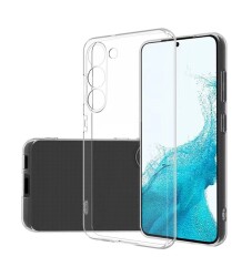 Dafoni Aircraft Samsung Galaxy S23 Plus Süper İnce Şeffaf Silikon Kılıf - Dafoni