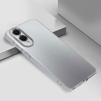Dafoni Aircraft Samsung Galaxy S25 Edge Ultra İnce Şeffaf Silikon Kılıf - 2