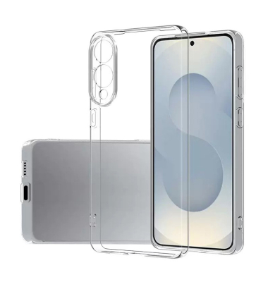 Dafoni Aircraft Samsung Galaxy S25 Edge Ultra İnce Şeffaf Silikon Kılıf - 1