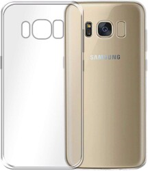 Dafoni Aircraft Samsung Galaxy S8 Plus Ultra İnce Şeffaf Silikon Kılıf - Dafoni