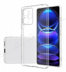 Dafoni Aircraft Xiaomi Poco X5 Pro Ultra İnce Şeffaf Silikon Kılıf - Dafoni