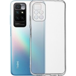 Dafoni Aircraft Xiaomi Redmi 10 Ultra İnce Şeffaf Silikon Kılıf - Dafoni