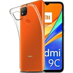 Dafoni Aircraft Xiaomi Redmi 9C Ultra İnce Şeffaf Silikon Kılıf - Dafoni
