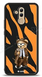 Dafoni Art Huawei Mate 20 Lite Detective Teddy Bear Kılıf - Dafoni