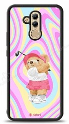 Dafoni Art Huawei Mate 20 Lite Tennis Girl Bear Kılıf - Dafoni