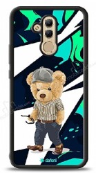 Dafoni Art Huawei Mate 20 Lite Thoughtful Teddy Bear Kılıf - Dafoni