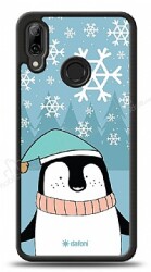 Dafoni Art Huawei P Smart 2019 Cold Penguin Kılıf - Dafoni
