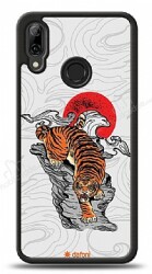 Dafoni Art Huawei P Smart 2019 Roaring Tiger Kılıf - Dafoni