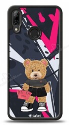 Dafoni Art Huawei P Smart 2019 Rock And Roll Teddy Bear Kılıf - Dafoni
