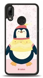 Dafoni Art Huawei P Smart 2019 Smiling Penguin Kılıf - Dafoni
