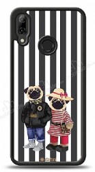 Dafoni Art Huawei P20 Lite Cool Pugs Kılıf - Dafoni