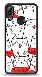 Dafoni Art Huawei P20 Lite New Year Cats Kılıf - Dafoni
