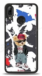 Dafoni Art Huawei P20 Lite Sporty Teddy Bear Kılıf - Dafoni