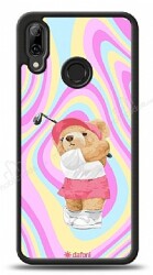 Dafoni Art Huawei P20 Lite Tennis Girl Bear Kılıf - Dafoni