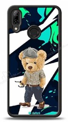 Dafoni Art Huawei P20 Lite Thoughtful Teddy Bear Kılıf - Dafoni