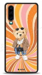 Dafoni Art Huawei P30 Bear Effect Kılıf - Dafoni