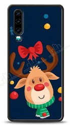 Dafoni Art Huawei P30 Christmas Deer Kılıf - Dafoni