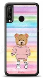 Dafoni Art Huawei P30 Lite Chic Teddy Bear Kılıf - Dafoni